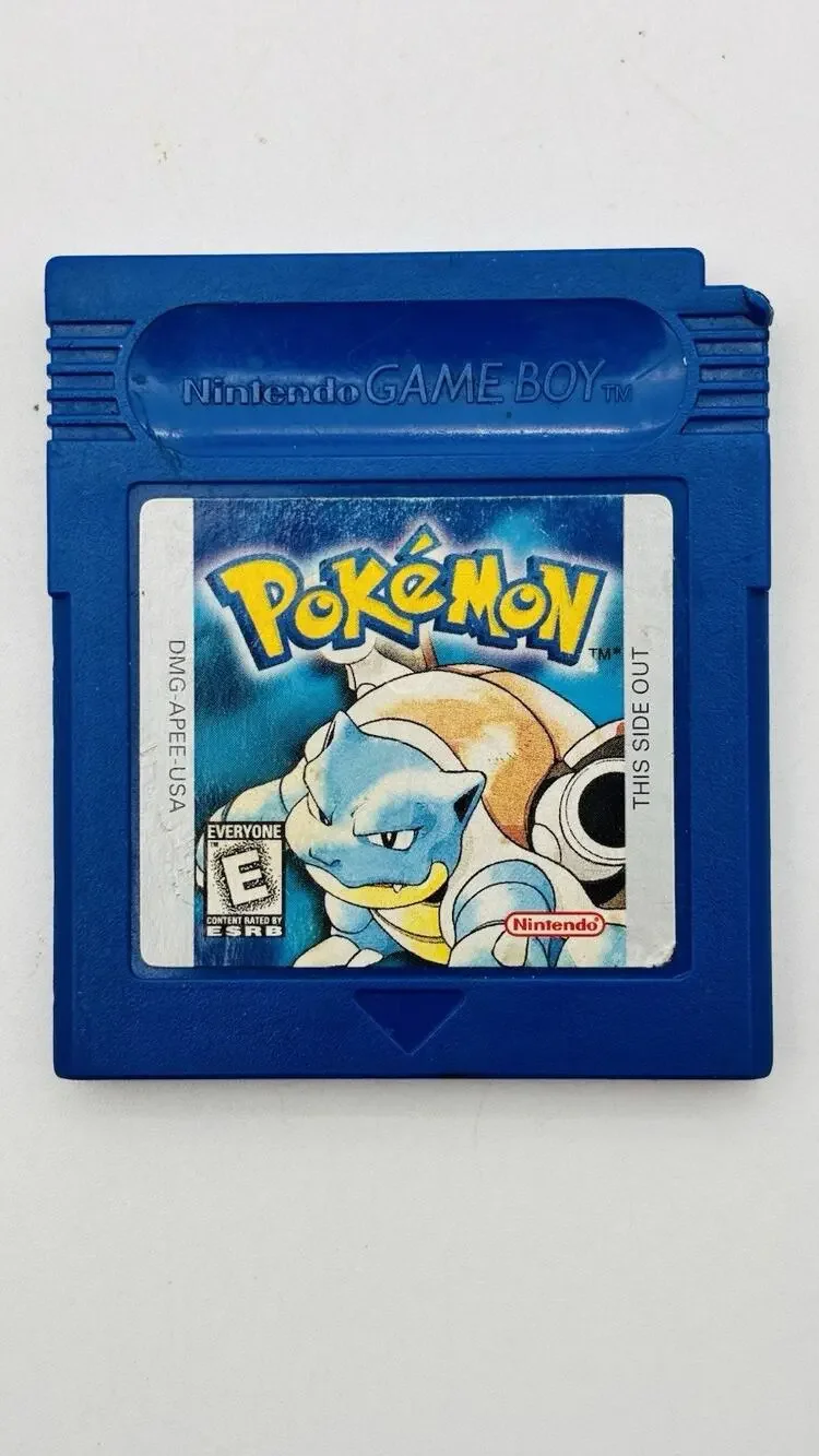 Pokemon Blue Nintendo Gameboy Authentic Cartridge Only Tested Working